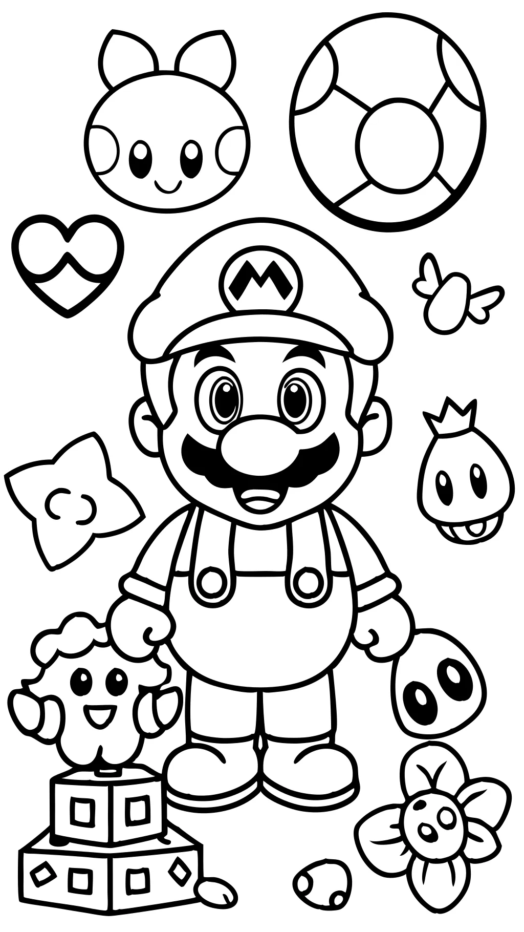 coloriages super mario